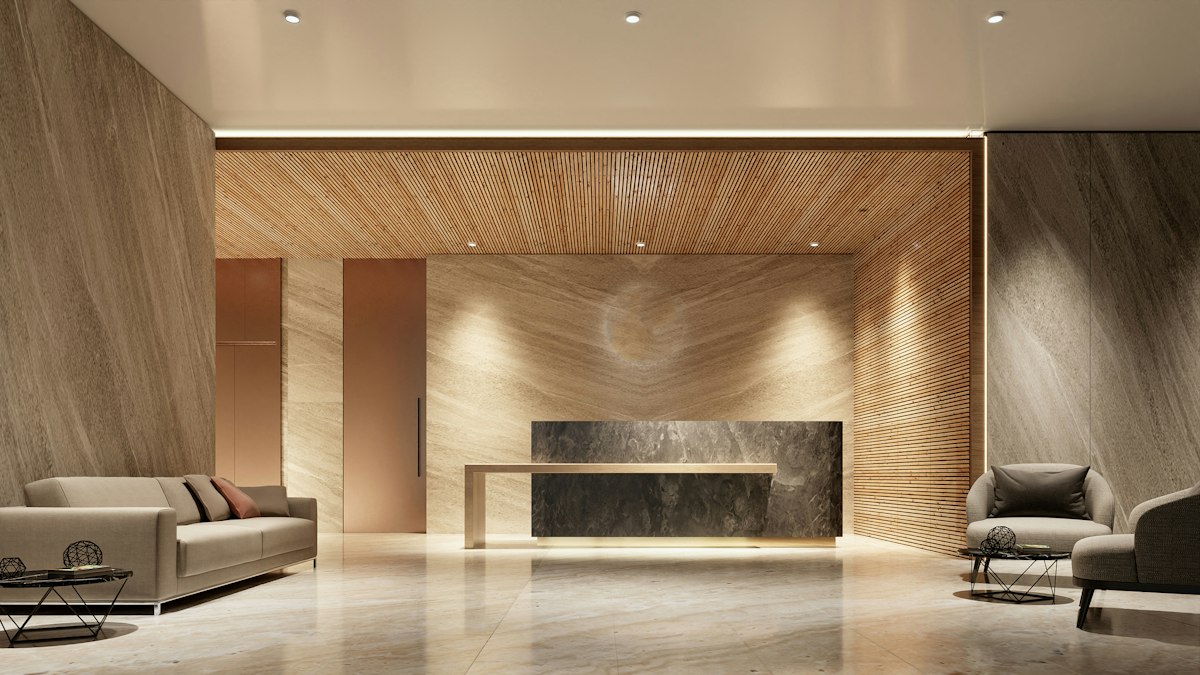 Commercial lobby